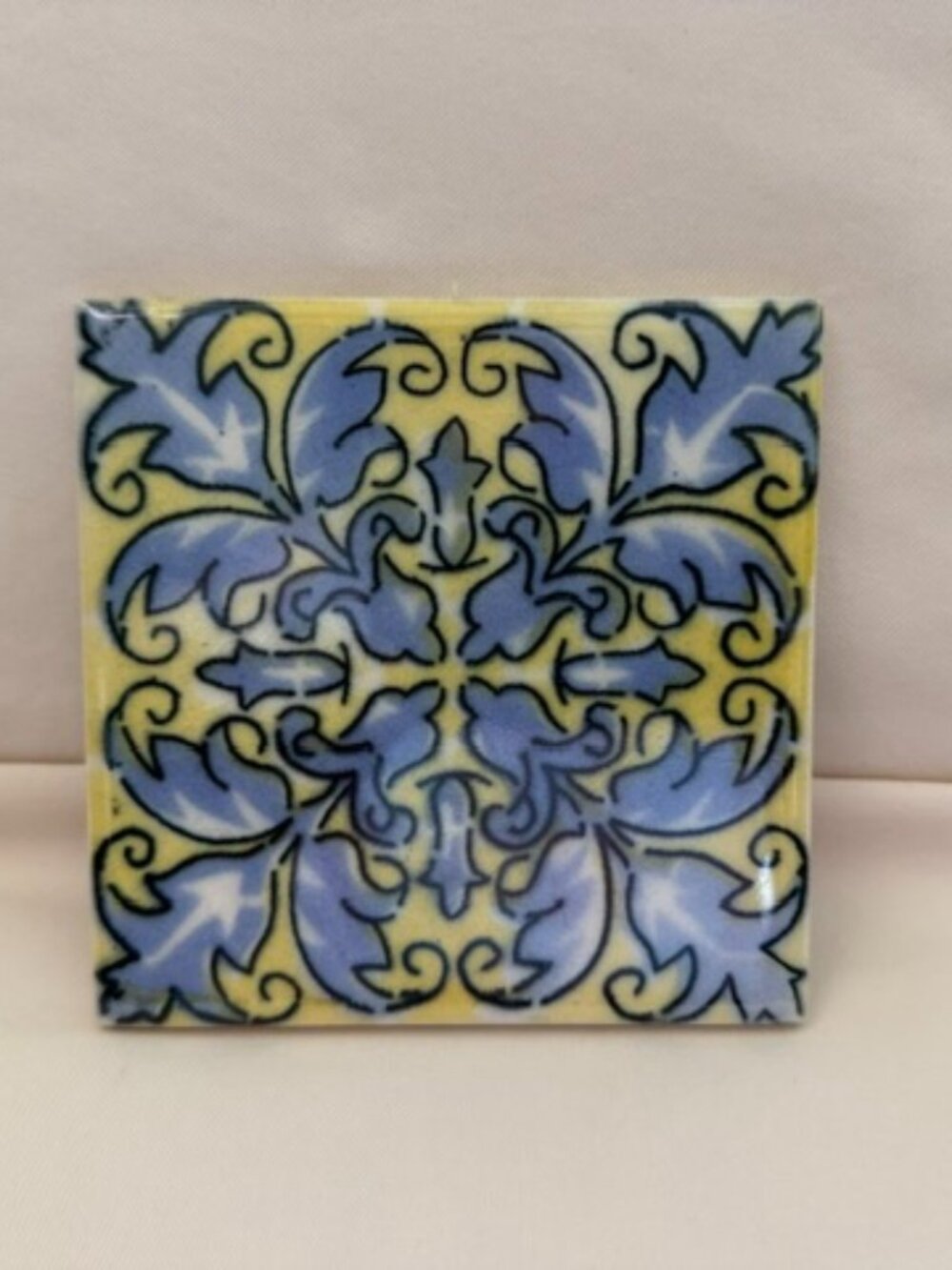 Vintage Mexican Art Tile